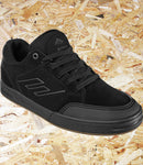 Emerica, Heretic, Black, Skate Shoes, Level Skateboards, Brighton, Local Skate Shop, Independent, Skater owned and run, south coast, Level Skate Park.