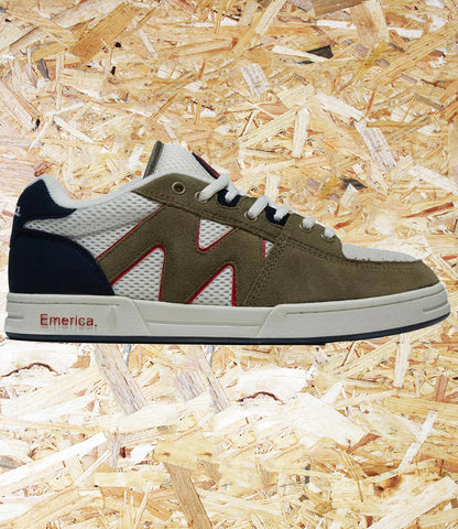 Emerica, OG-1, Olive Tan, Skate
Shoes, Level Skateboards, Brighton, Local Skate Shop, Independent, Skater owned and run, south coast, Level Skate Park.