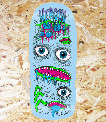 Heroin Skateboards, Mutator, Deck, 13.0", Light Blue, Level Skateboards, Brighton, Local Skate Shop, Independent, Skater owned and run, south coast, Level Skate Park.