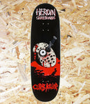 Heroin Skateboards, Curb Killer 6, Deck, 10″, Black, Level Skateboards, Brighton, Local Skate Shop, Independent, Skater owned and run, south coast, Level Skate Park.