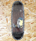 Heroin Skateboards, ‘Paul’s Egg’, 10.4″, Deck, Brown, Level Skateboards, Brighton, Local Skate Shop, Independent, Skater owned and run, south coast, Level Skate Park.