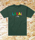 Lakai, Community, Tee, Green, Level Skateboards, Brighton, Local Skate Shop, Independent, Skater owned and run, south coast, Level Skate Park. 