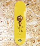 Push Skateboards, Plywood Guy, FP, Incomplete, 7.25, yellow, Level Skateboards, Brighton, Local Skate Shop, Independent, Skater owned and run, south coast, Level Skate Park.