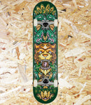 Rocket, Complete, Skateboard, Wild Pile-up, Green, 7.5", Level Skateboards, Brighton, Local Skate Shop, Independent, Skater owned and run, south coast, Level Skate Park.