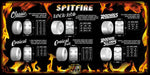 Spitfire Forumla Four Wheels 93DU Radials