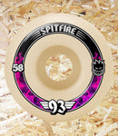 Spitfire, Forumla Four, Wheels, 93Duro, Radials, 58mm, White, Level Skateboards, Brighton, Local Skate Shop, Independent, Skater owned and run, south coast, Level Skate Park.