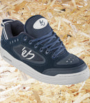 éS Skateboarding, Creager, Skate Shoes, Navy / White, uk9, uk10, uk11, Level Skateboards, Brighton, Local Skate Shop, Independent, Skater owned and run, south coast, Level Skate Park.