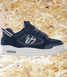 éS Skateboarding, Creager, Skate Shoes, Navy / White, uk9, uk10, uk11, Level Skateboards, Brighton, Local Skate Shop, Independent, Skater owned and run, south coast, Level Skate Park.