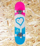 BluePrint Spray Heart Full Complete - 7.75 - Blue/Pink, Level Skateboards, Independent skate shop, brighton